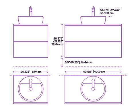 30 inches is standard bathroom vanity/countertop height, but it can be as. IKEA Godmorgon / Törnviken Single Vanity - 2 Drawers Dimensions & Drawings | Dimensions.Guide