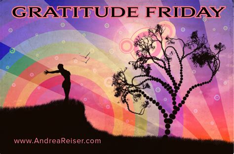 Gratitude Friday 2013: Week 1 Andrea Reiser