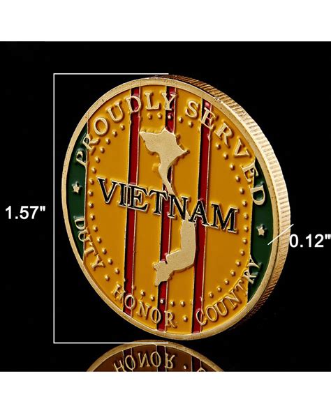 Proudly Served Vietnam Coin