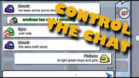 How To Control The Chat Room In Among Us And Win Almost Everytime