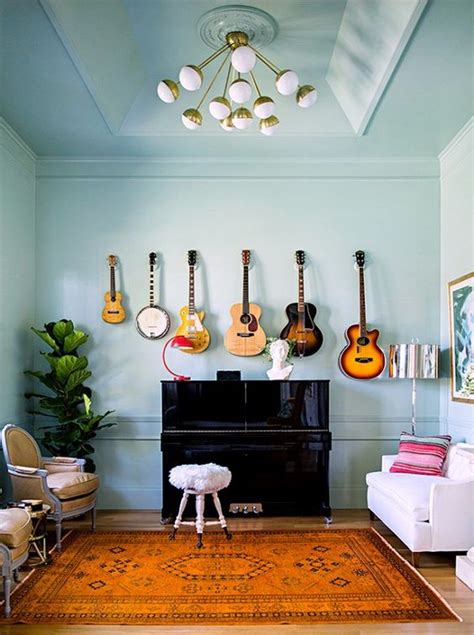 25 Creative Home Décor Ideas For Music Lovers Shelterness