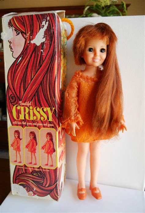 Reduced Vintage Crissy Doll By Ideal Circa 1969 Original Etsy