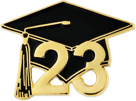 Pinmart Class Of 2023 Graduation Graduate Cap School Lapel Pin T