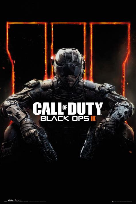 Call Of Duty Black Ops 3 Cover Official Poster Gaimies Игры и