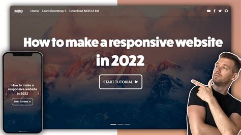 How To Make Responsive Website Using Html Css And Bootstrap In 2022