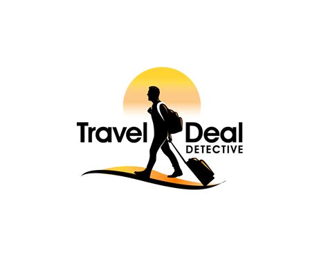 Playful Bold Travel Agent Logo Design For Travel Deal Detective By