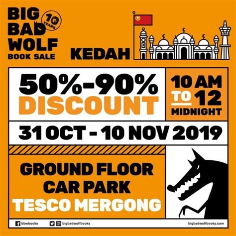 If you're planning to go for the first time, here's hand battle plan. 31 Oct-10 Nov 2019: Big Bad Wolf Clearance Sale at Tesco ...