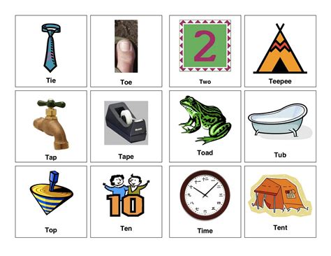 Clear Speech Therapy T Words