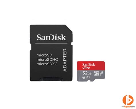 Sandisk Ultra 32gb Microsdhc Uhs I Card With Adapter The Playbook Store