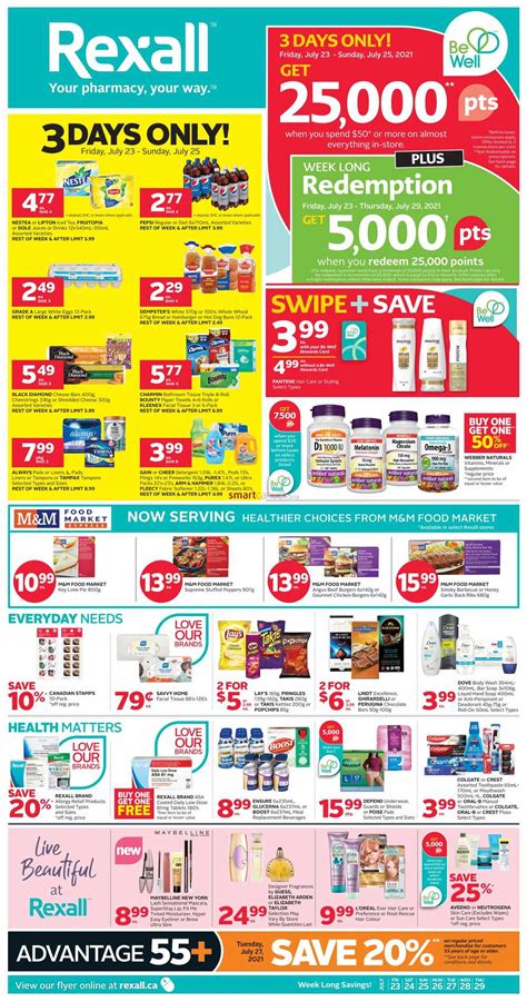 Rexall West Flyer July 23 To 29