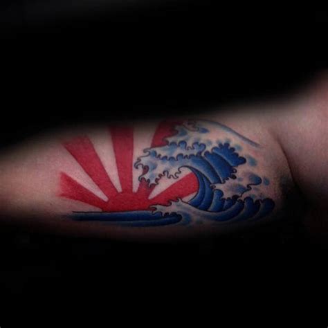 Rising Sun Tattoo Designs For Men Japanese Ink Ideas