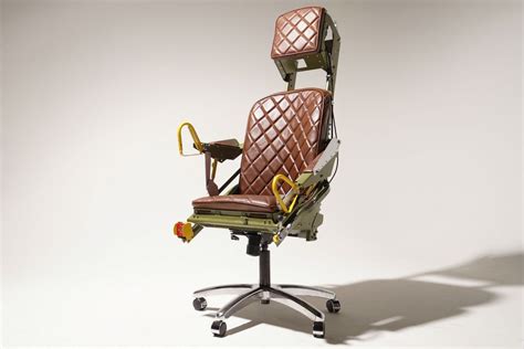 T33 Military Jet Ejection Seat Office Chair Fully Repainted And