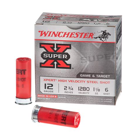 winchester super x 12 gauge shotshells academy