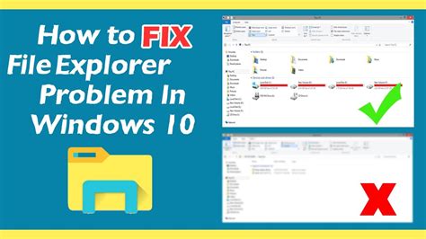 How To Fix File Explorer Problem In Windows 10 Youtube