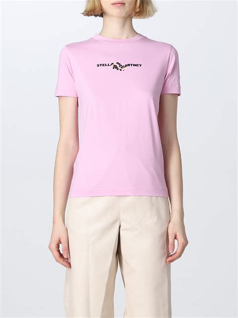 Stella Mccartney T Shirt For Woman Pink Stella Mccartney T Shirt