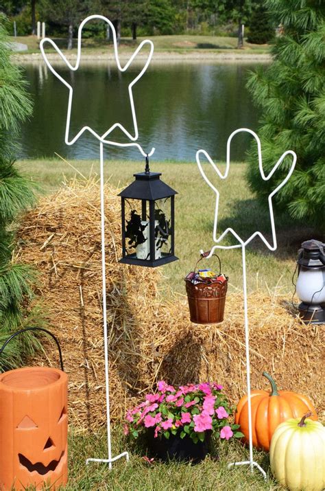 Ghost Yard Stake Patio Decor Halloween Outdoor Decorations