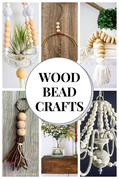 25 Diy Wooden Bead Crafts That Are Super Fun To Make