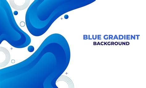 Premium Vector Abstract Blue Gradient Background Design