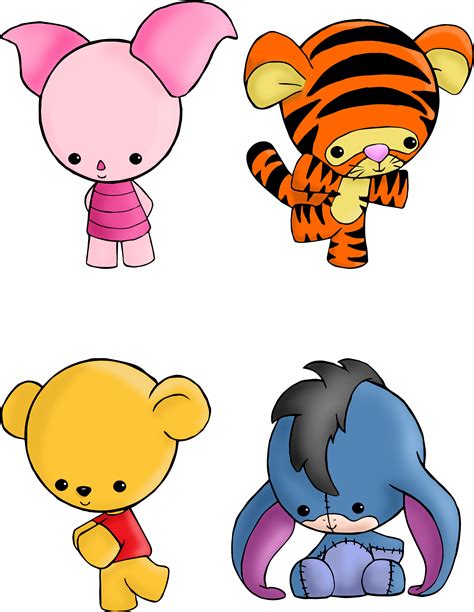 Baby Winnie The Pooh Drawings Step By Step