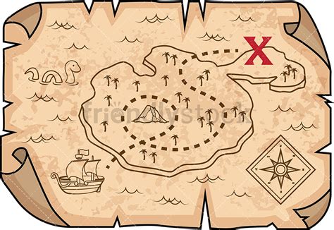 Treasure Map Art