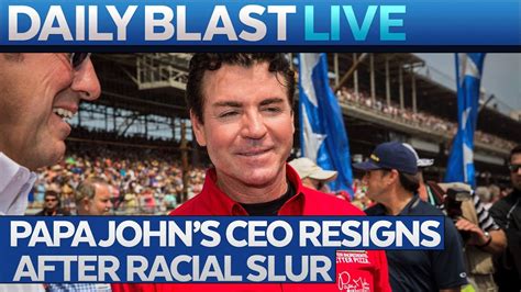 papa john s founder resigns after racial slur youtube
