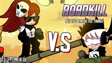 Fnf Roadkill But Its Trake Vs Tactie Ft Cathie And Gf Fnf Roadkill