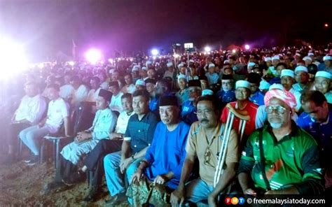Remember what has been said and what has been done! Roads jammed as Ummah gathering kicks off at Tanjung Piai ...