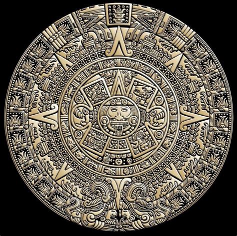 Piedra Del Sol Calendario Mexica Mesoamerica Pinterest Aztec