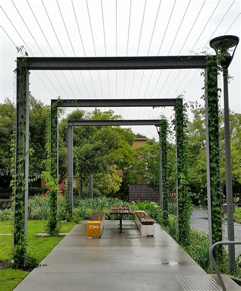 Planter holders can also be installed so you can get a head start and add perennial bursts of color. Cable Trellis Australia | Tensile Design & Construct | Tensile Design & Construct