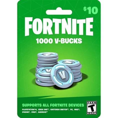 Try drive up, pick up, or same day delivery. Fortnite: 1000 V-Bucks Gift Card : Target