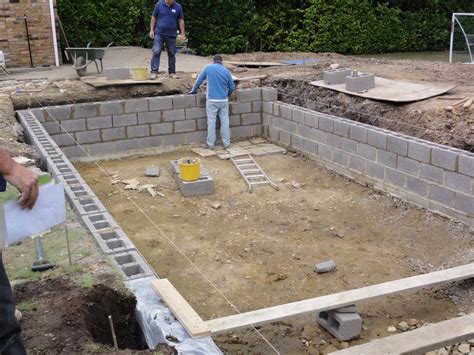 Liner Pool Wall Construction Ascot Pools Swimming Pool Construction