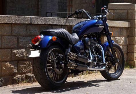 Plan on visiting goa india in january of. Royal Enfield Thunderbird 500 Customised into a True Blue ...