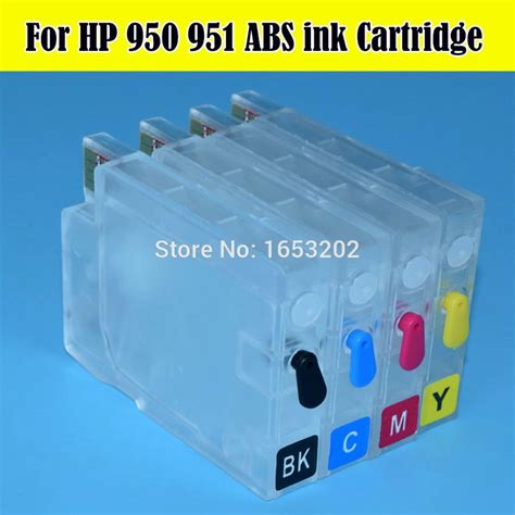 Empty 950xl 951xl Hp950 951 Ink Cartridge With Show Ink Level Arc Chip