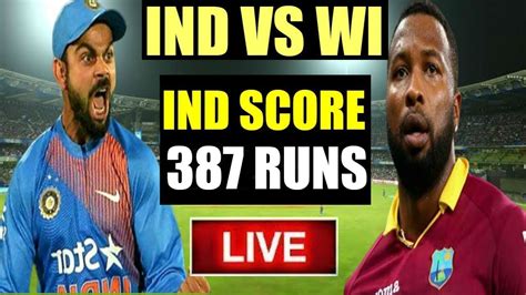 India Vs West Indies 2nd Odi Live Cricket Cricket Highlights Ind
