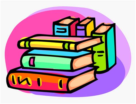 Vector Illustration Of Books As Printed Works Of Literature Chapter