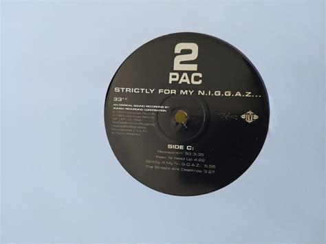 2pac Tupac Shakur Strictly 4 My Niggaz 12 2lp Colored Vinyl Limited