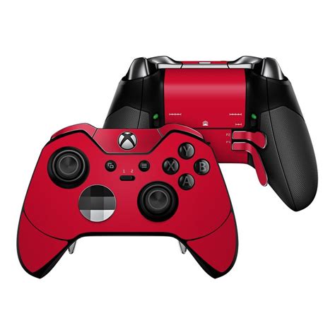 Microsoft Xbox One Elite Controller Skin Solid State Red By Solid