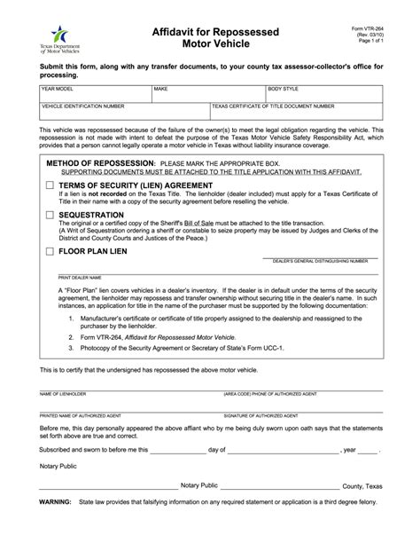 Because of the risk presented by inexperienced drivers, teen drivers pay more than three times the national. Repo Affidavit Texas - Fill Out and Sign Printable PDF Template | signNow