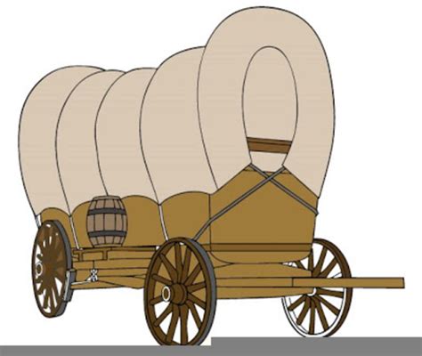 Pioneer Covered Wagon Clipart Free Images At Vector Clip