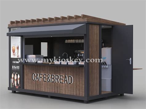 The Latest Outdoor Coffee Display Kiosk Design And Production Mall