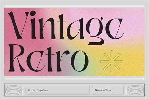 Vintage Retro Font