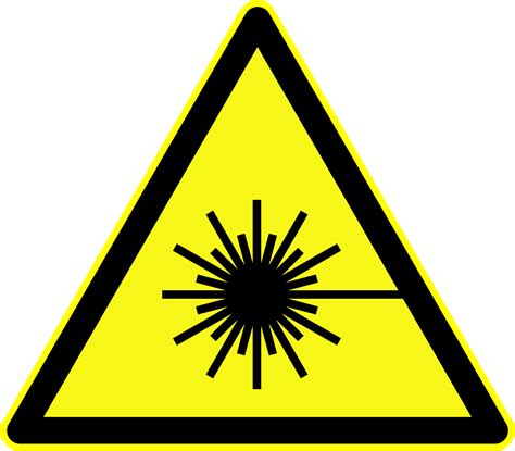 Hazard Symbols Laser Clipart Best