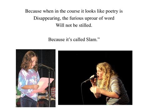 Ppt What Is Slam Poetry Powerpoint Presentation Free Download Id1869230