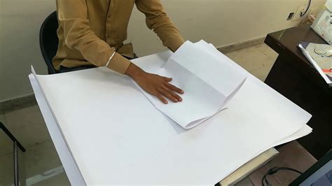 How To Fold Drawing Sheet Of Size A1 To A4 Folding Technical Drawing
