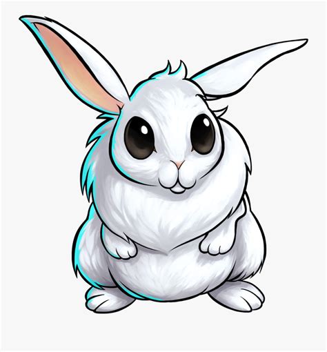 Snow Bunny Domestic Rabbit Free Transparent Clipart Clipartkey