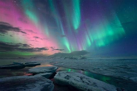 Aurora Northern Lights Iceland Hd Wallpaper Wallpaper Flare