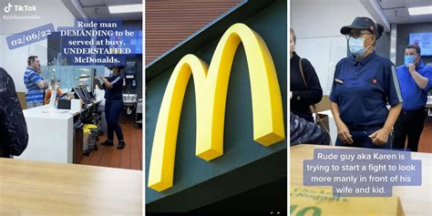 ‘manager was supposed to have her back mcdonald s worker berated by male ‘karen customer in