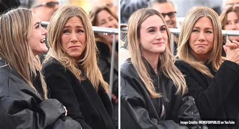 Jennifer Aniston Breaks Down In Tears As She Supports Courteney Cox