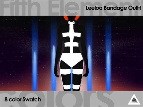 Nysks Leeloo Bandage Outfit Fifth Element