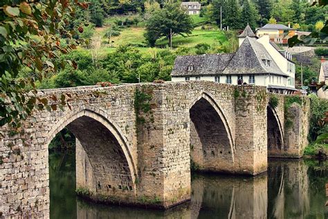 VIEUX PONT SUR L' AVEYRON photo et image | europe, france, midi